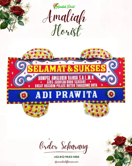 Papan Bunga Ucapan Selamat Kawangkoan Barat